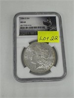 1904 O Morgan Silver Dollar MS64