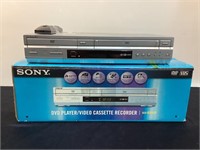 Sony DVD Player/Video Cassette Player in Box