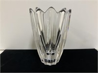 Orrefors Heavy Crystal Vase 5.5in T