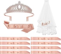 (N) Bachelorette Party Decorations Kit, Bridal Sho