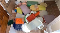 Large Amount of Tupperware, Plastic