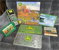 John Deere Collectible Lot:  License Plates,