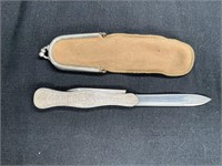 Victorian Sterling Siler Fruit Pairing Knife