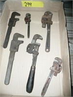 Box of Tools, Pipe Wrenches