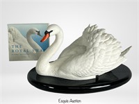 Royal Swan By Ronald Van Ruyckevelt Figurine