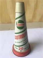 Castrol Castrolite tin oil bottle top & cap