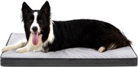 Large Memory Foam Dog Bed, Grey