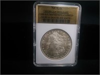 1880 S/S Morgan Silver Dollar Perfect MS70 DMPL