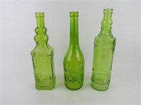 glass bottles