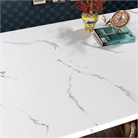 FunStick 36" x 200" White Marble Countertop Contac