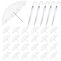 Merkaunis 30 Pack Wedding Umbrellas Bulk Auto Open