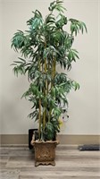 Faux Bamboo Plant