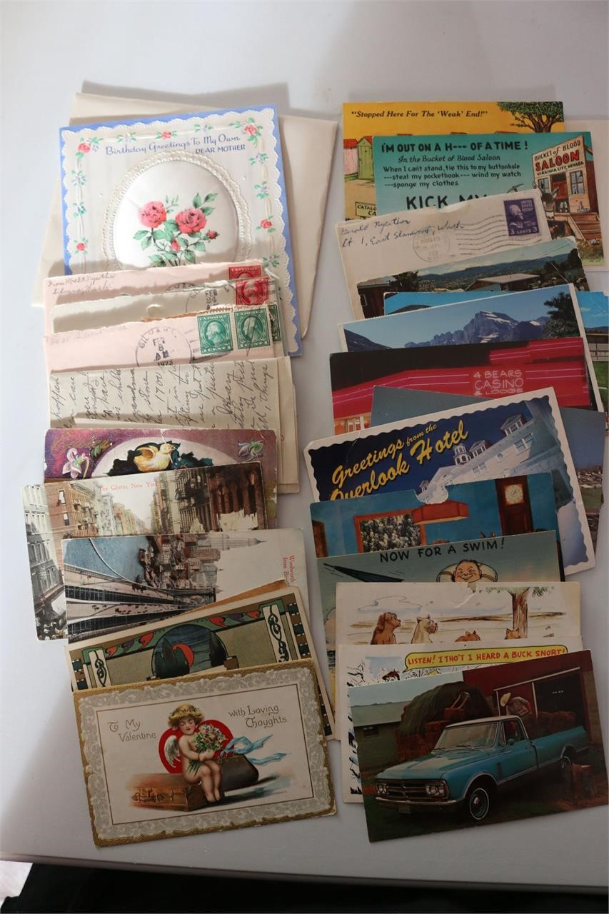 Assorted Postcards and Letters