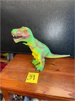 rubber T Rex dinosaur toy