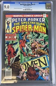 CGC 9.0 Spectacular Spider-Man #2 Marvel Comic