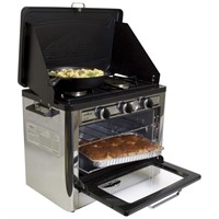 Camp Chef Deluxe OUTDOOR OVEN with two burner