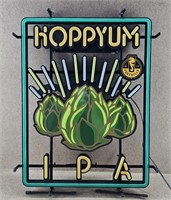 Foothills Brewing Hoppyum IPA Neon Beer Sign