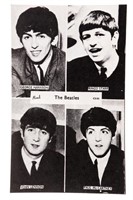 Vintage C1963 Beatles Postcard