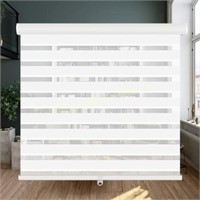 Zebra Blinds 33 W x 72 H  White