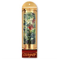 Marc Chagall- Mezuzah/ Silkscreen on 24K gold plat