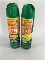 Off Deep Woods Insect Repellent/2 Cans