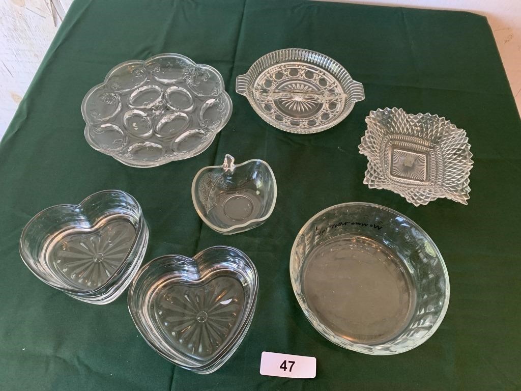 Assorted Glass Dishes