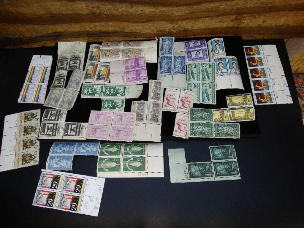 Unused U.S. Postage Stamps Vintage