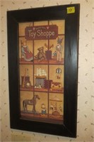 Toy Shoppe sign & sheep sign