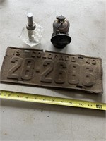 Antique Carbide Miners Lamp Justrite Brand