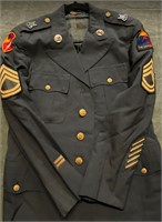 US Army Green Dress Jacket Armor patch