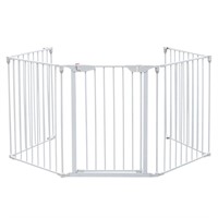 Bonnlo 120-Inch Wide Metal Baby Safety