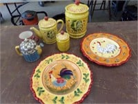 Rooster plates and more