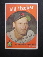 1959 TOPPS #230 BILL FISCHER SENATORS