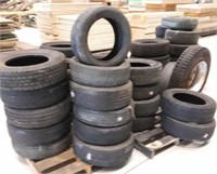 Lot of Used Tires