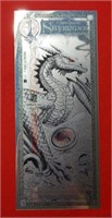 SilverBack Dragon Limited Edition 1/1000 Oz Silver
