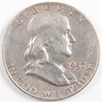 1957-D Franklin Half Dollar