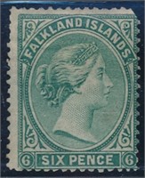 FALKLAND ISLANDS #3 MINT AVE NG