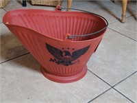 Red Coal Bucket