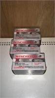 3 Boxes Winchester 22 mag
