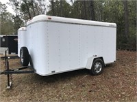 EXPRESS TRAILERS ENCLOSED TRAILER 6X12