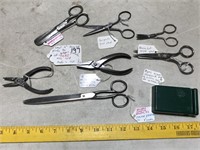 Scissors, Pliers, Scissor Sharpener
