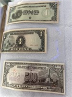 3 Japanese Government Notes