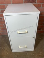 2 Drawer Filling Cabinet W/ Keys