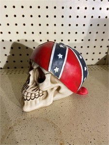 Rebel Flag Skull