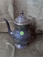 Silver Plate Tea pot - Handle Is Missing