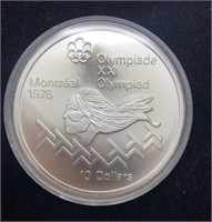 Canadian 1976 Montreal Olympiad $10 coin