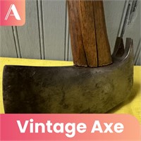 Vintage Wood Handle Axe