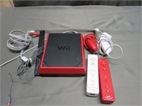 Red Nintendo Wii Mini Video Game Console