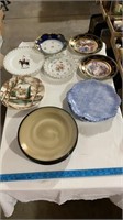Decorative dish plates, collectable decorative
