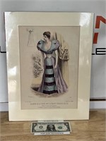1893 paper advertising dress clothing France New